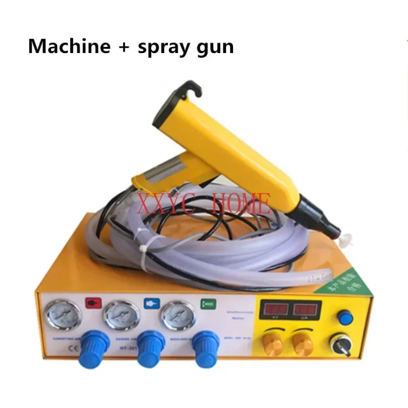 Smart Portable Powder Paint Experiment System Electrostatic Powder Coating Machine with Electrostatic  Coating Test Gun