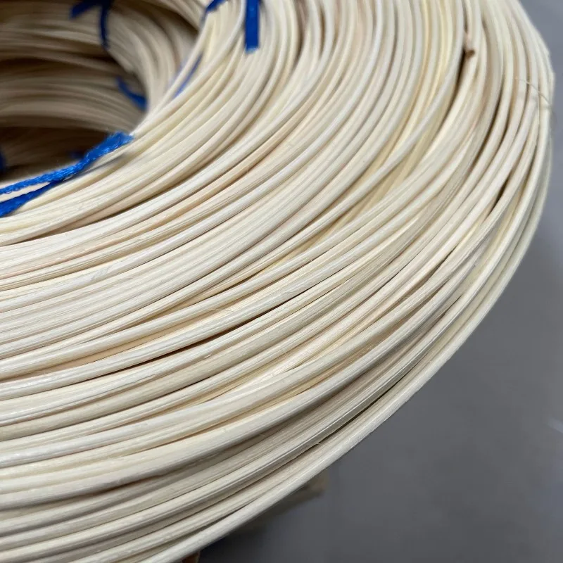 AA Grade Natural Rattan Core Stick Indonesian for Handmade Furniture Weaving Craft Material 1.5-6mm 500g Bundle DIY Chair Basket