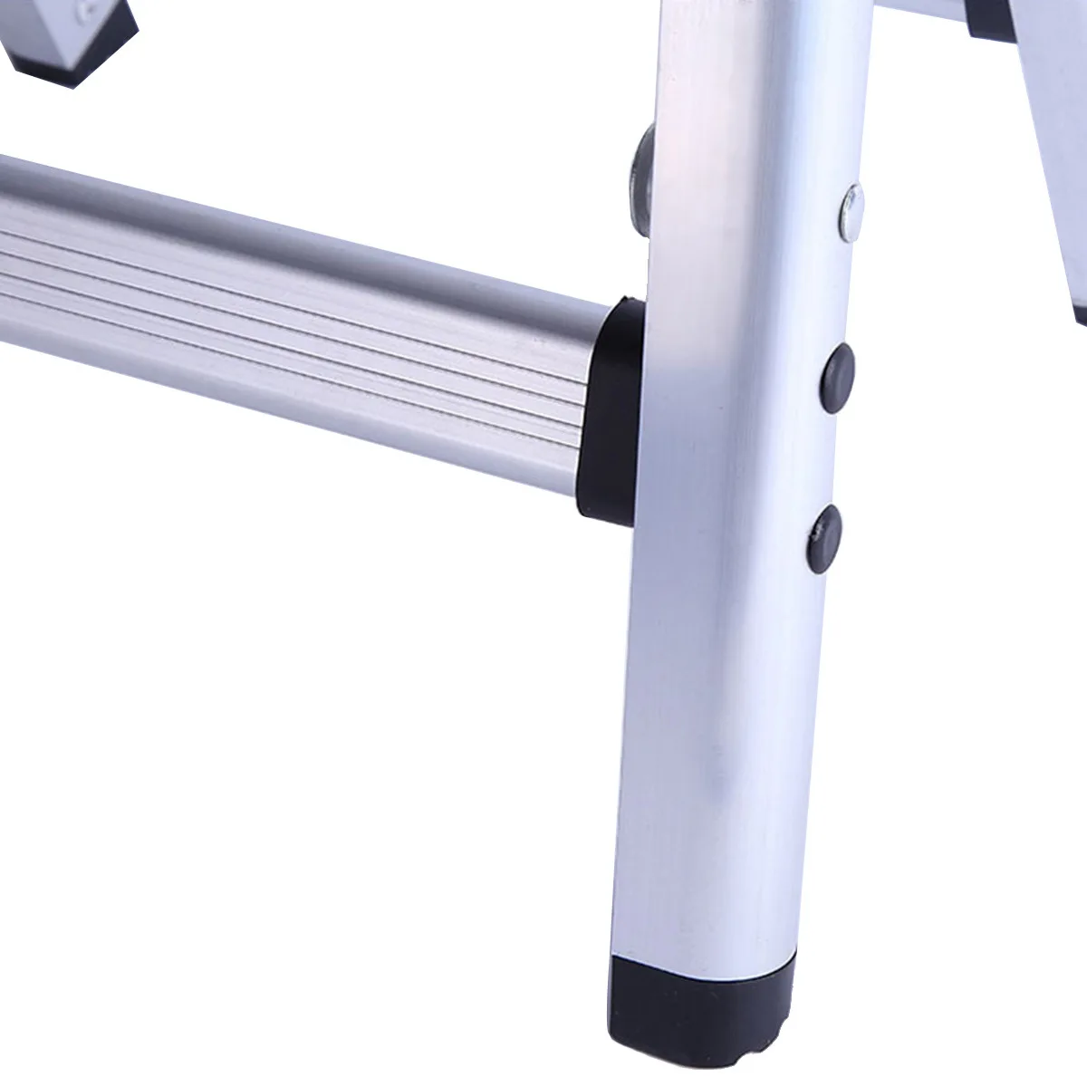 1 Step Stool Folding Ladder Aluminum Alloy Herringbone Ladder Thickened Ladder Stool Portable Home Outdoor Camping Stool