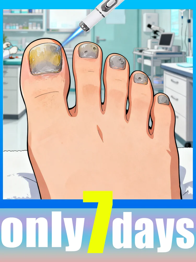

2025 Say goodbye to onychomycosis anti fungus target nail loss and damage blue laser pen