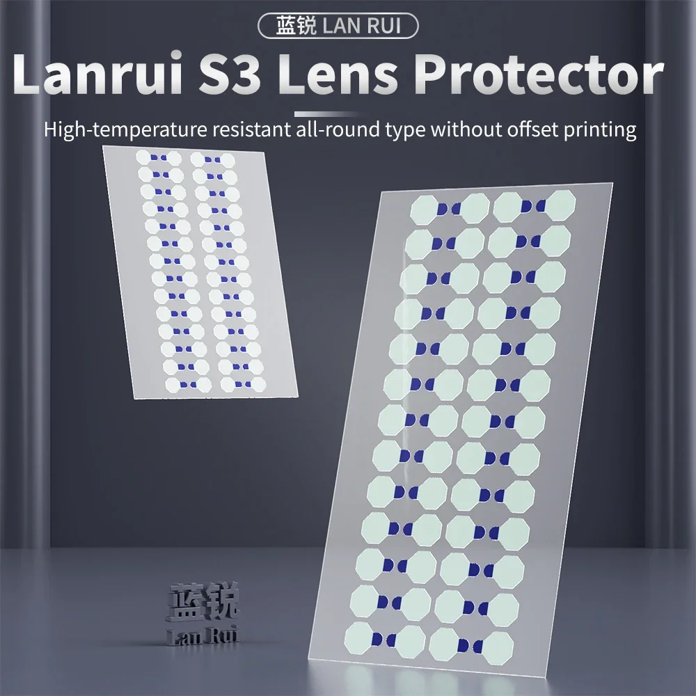 

Защитная наклейка для объектива Lanrui S3, термостойкая пленка для ремонта материнской платы телефона, анти-сенсорный инструмент для защиты синего света