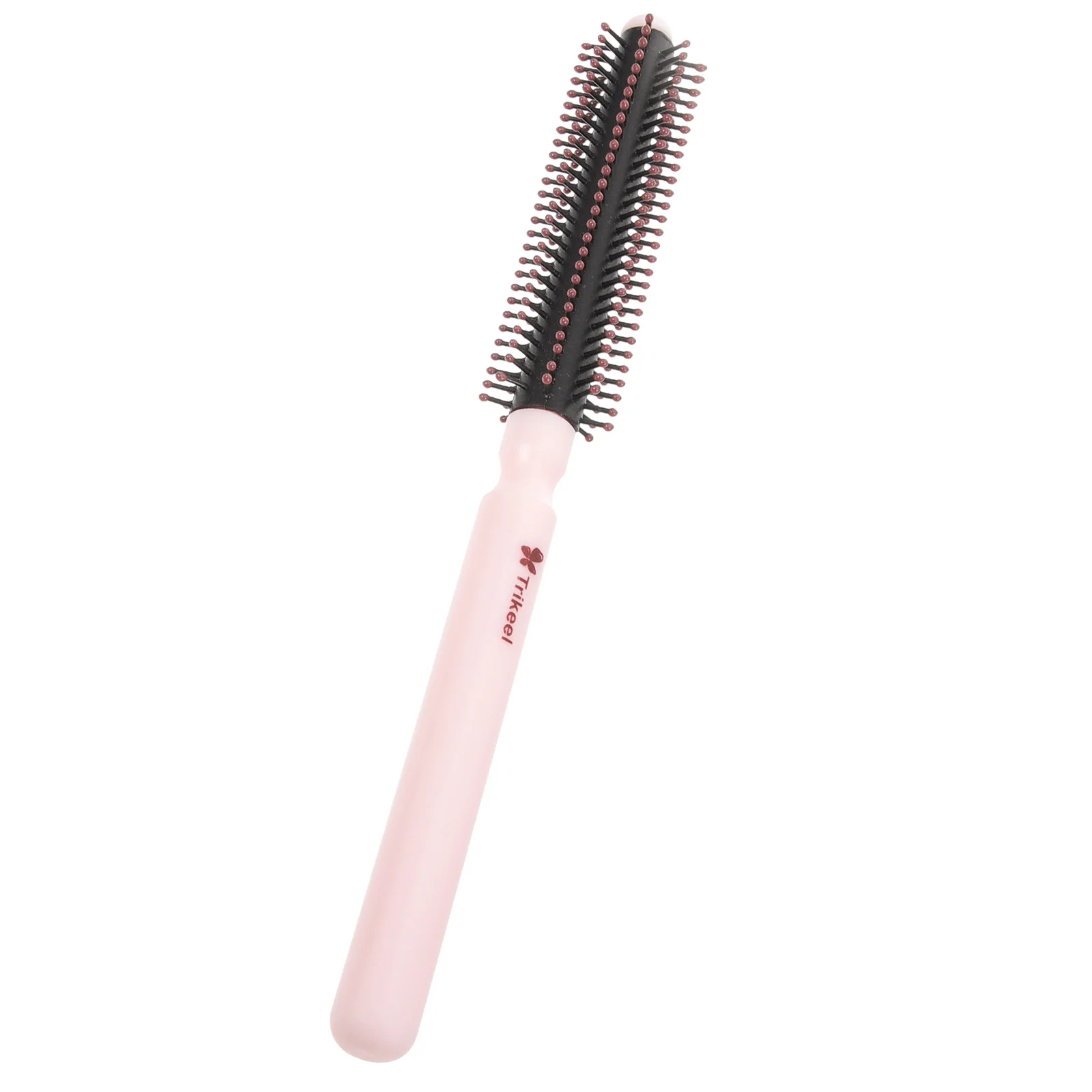 Spazzola rotonda piccola per asciugare i capelli corti Spazzola per capelli Frangia Pettine Asciugatrice Plastica portatile