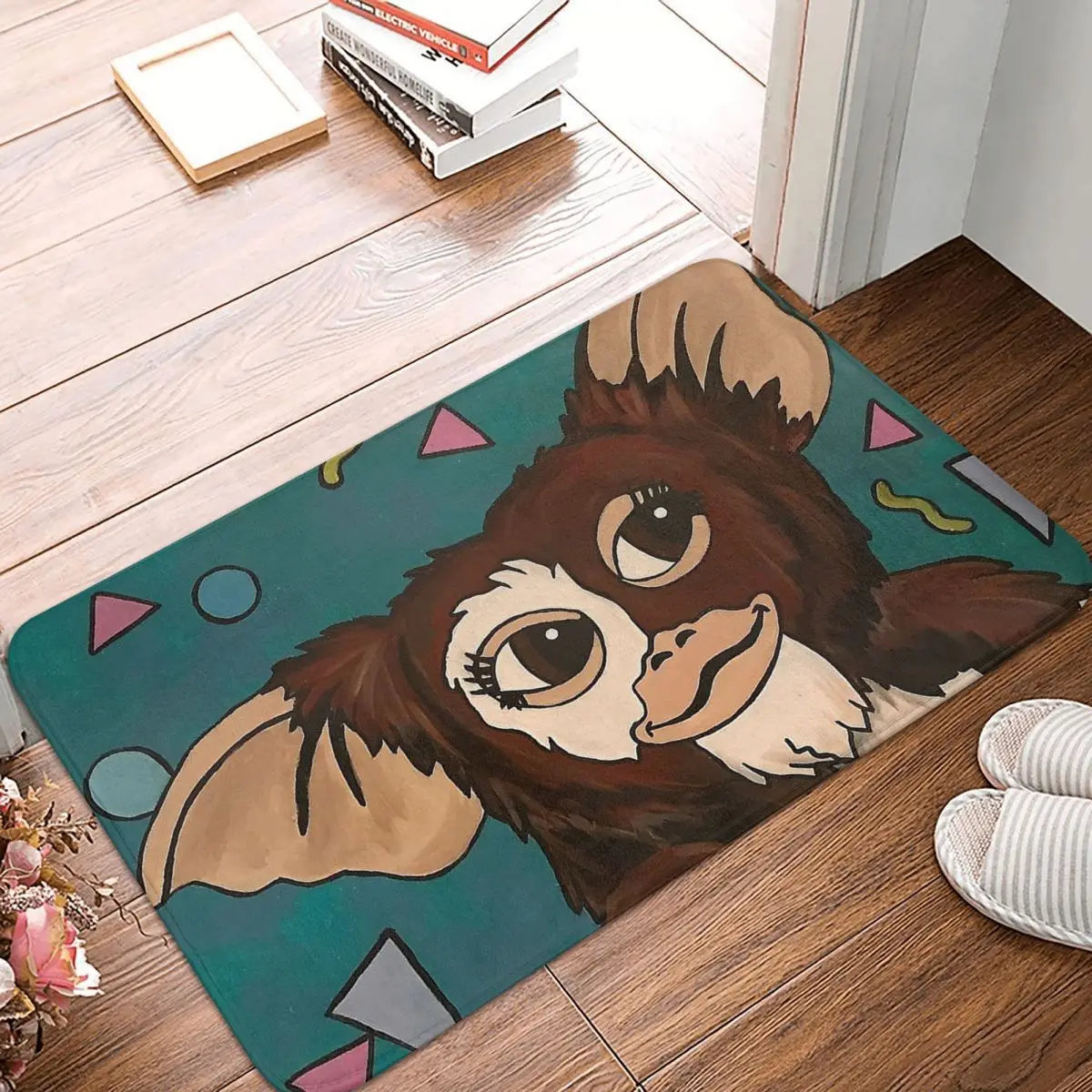 Gremlins Troublemaker Elf Little Monster Bath Mat 80's Gizmo Doormat Kitchen Carpet Outdoor Rug Home Decoration