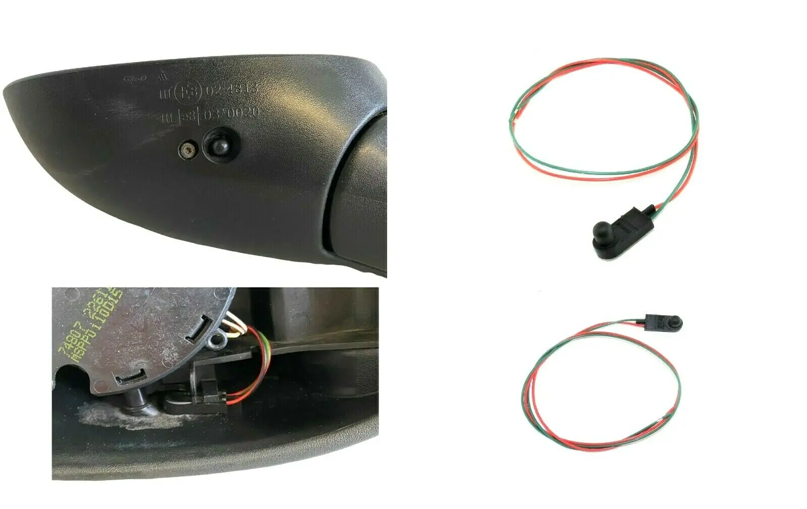For Fiat 500 500X 500L Punto Alfa Romeo 2005-2018 Outside Ambient Temperature Sensor Underneath Door Mirror Car Accessories