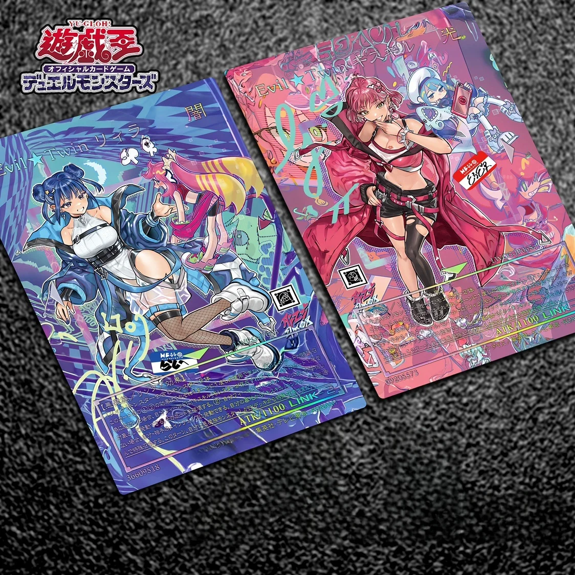 DIY Self Made Yu-Gi-Oh! Live Twin Lil-la Ki-sikil Flash Card Anime Color Flash Peripheral Game Collection Card Holiday Gift