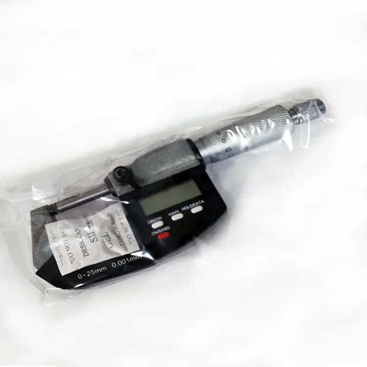 High Precision China Supplier 0-25mm Digital Micrometer