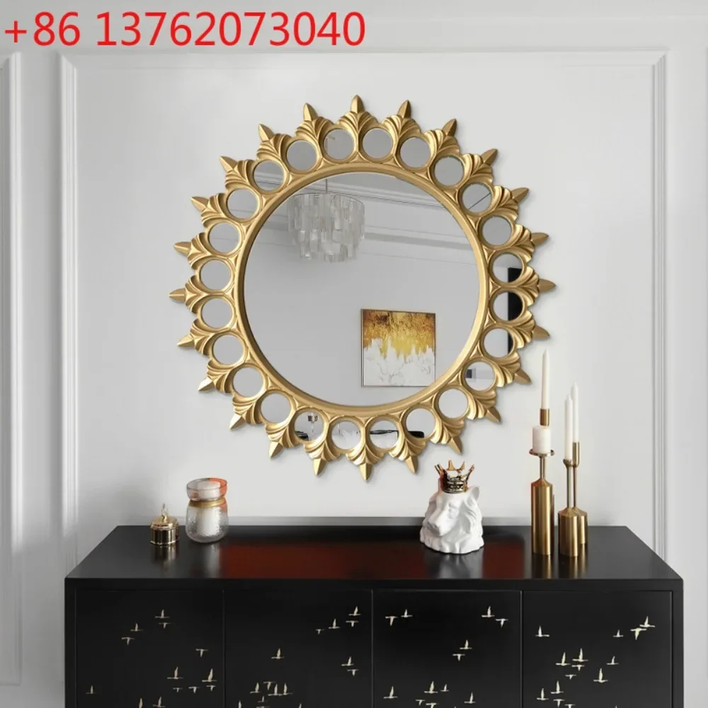 European living room creative sunglasses porch decorative mirror