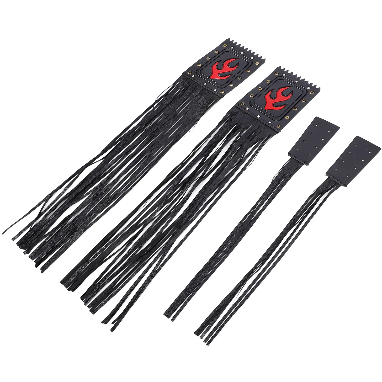 

2Pcs Motorcycle Handlebar Tassels Streamers for Brake Clutch Lever Ends Fit All Models Weather Resistant Fringe
