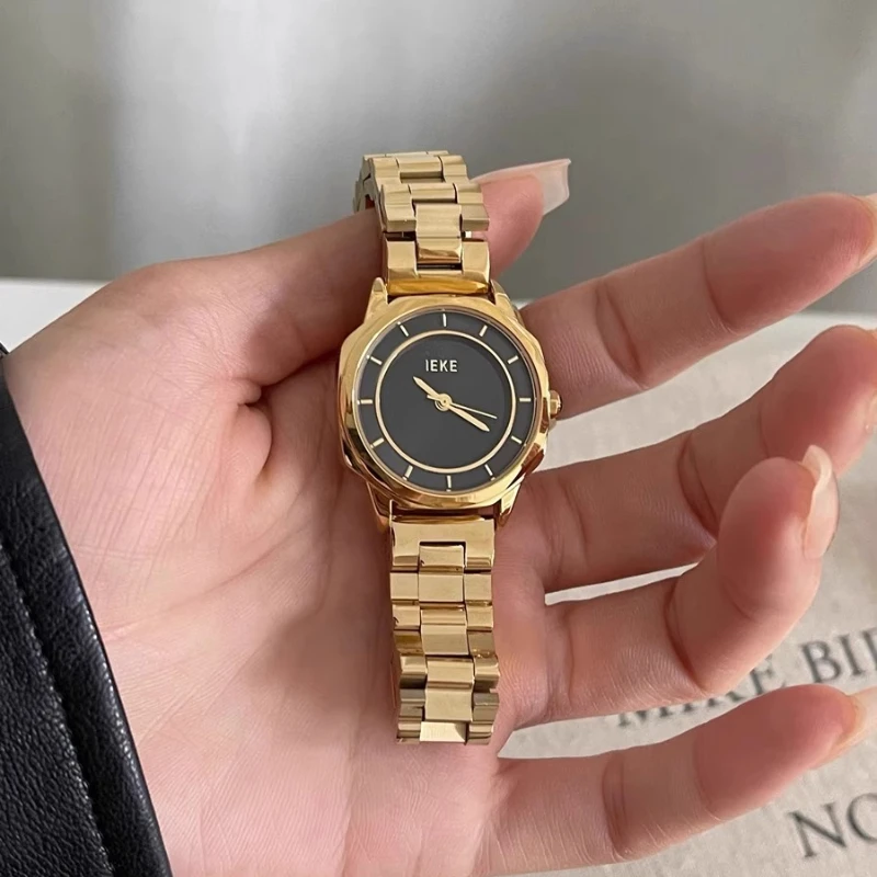 2025 waterproof quartz watch birthday gift simple cold wind classic trend women's watch elegant and simple