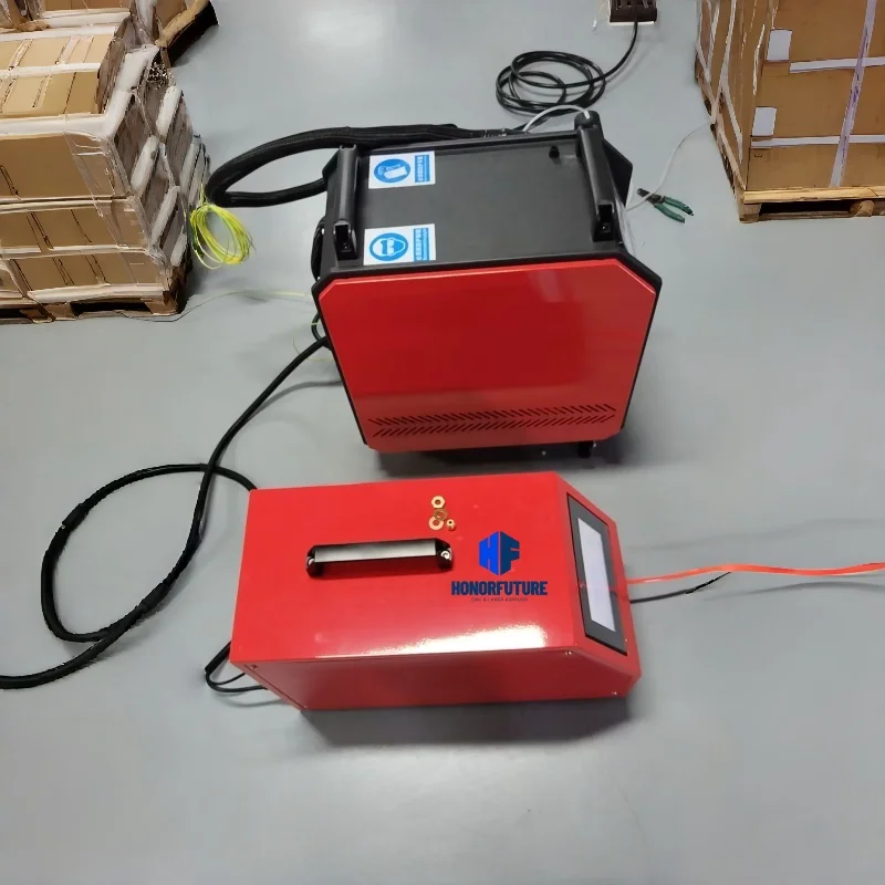 Machine de soudage laser portable économique à refroidissement par air 1,5 kW 2 kW 3 kW, facile à utiliser, pour le nettoyage et la découpe de métaux (fer, aluminium) – Haute précision