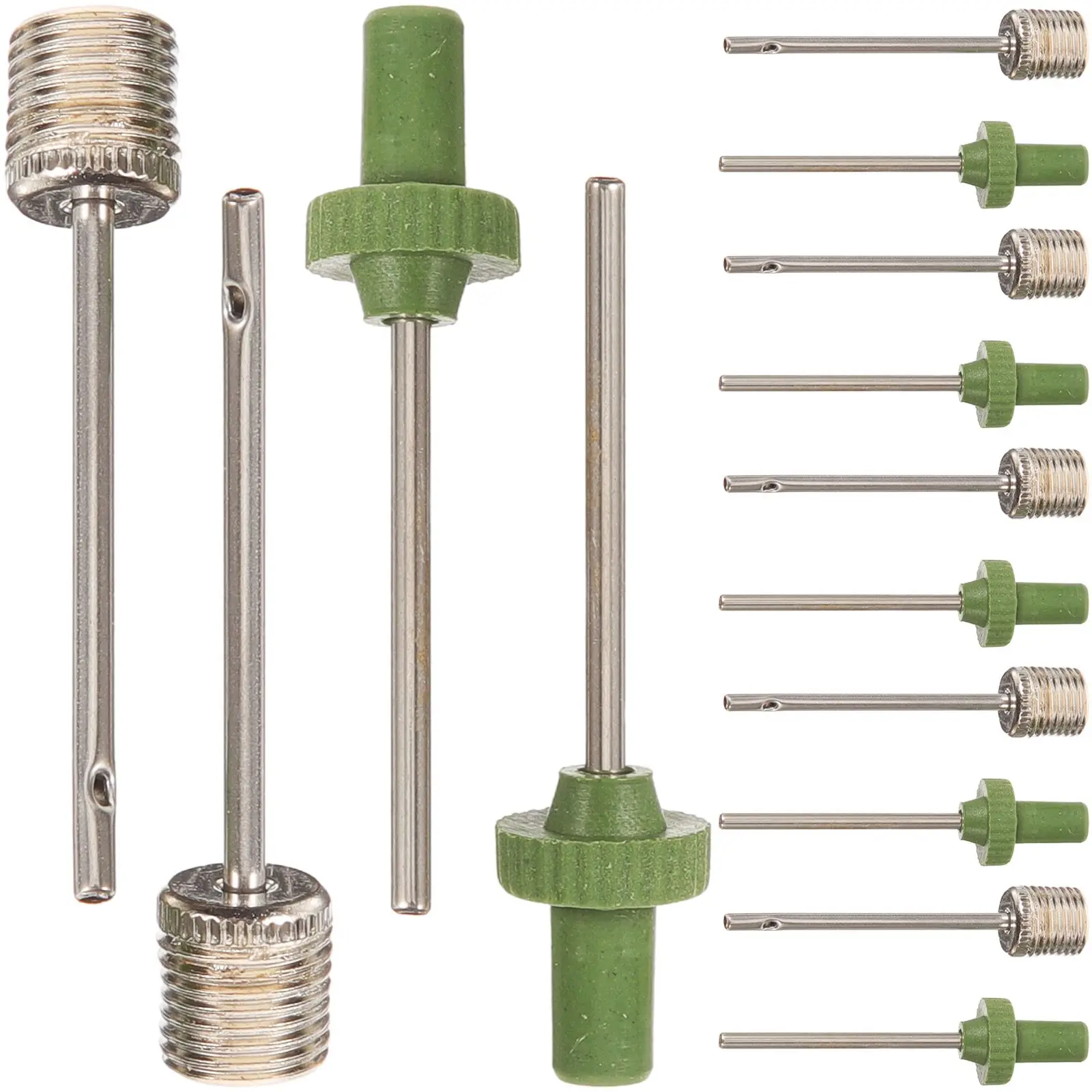 40pcs Inflation 20 Iron 20 Plastic for Needles For Ball Pump Basketball Football Volleyball Pump Needles Ball Fill Pin