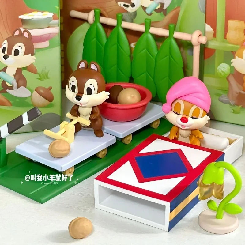 Hot Chip N Dale Daily Series Scene Anime Figures Display Figures Figurines Trendy Play Toys Ornament Statue Desktop Decorations