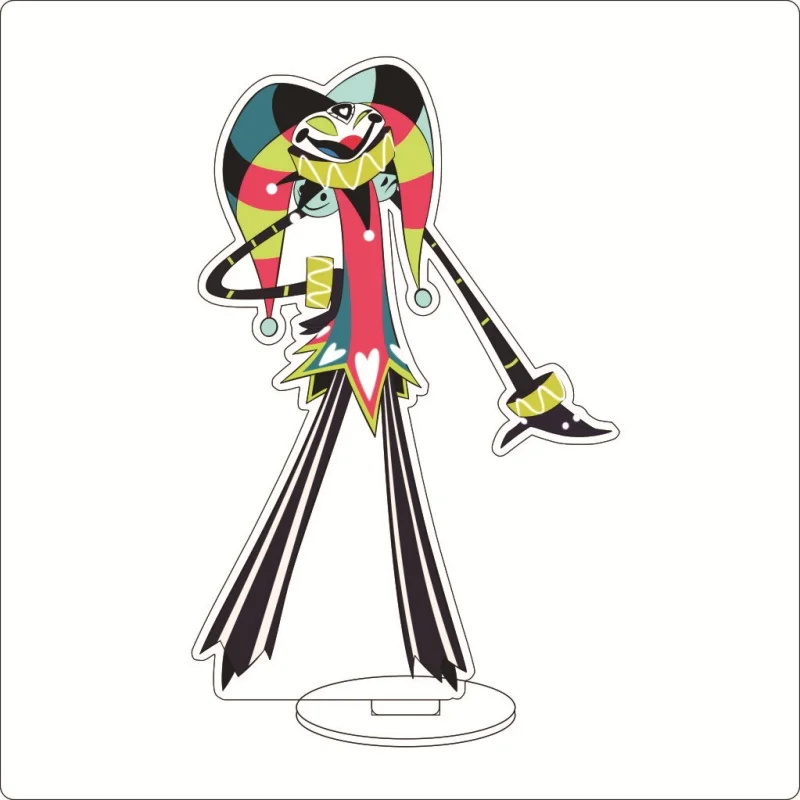 Hazbin Hotel Cartoon Anime Cosplay Figure Charlie Morningstar Alastor Husk Desktop Decoration HD Acrylic stand standing gift15CM view 4