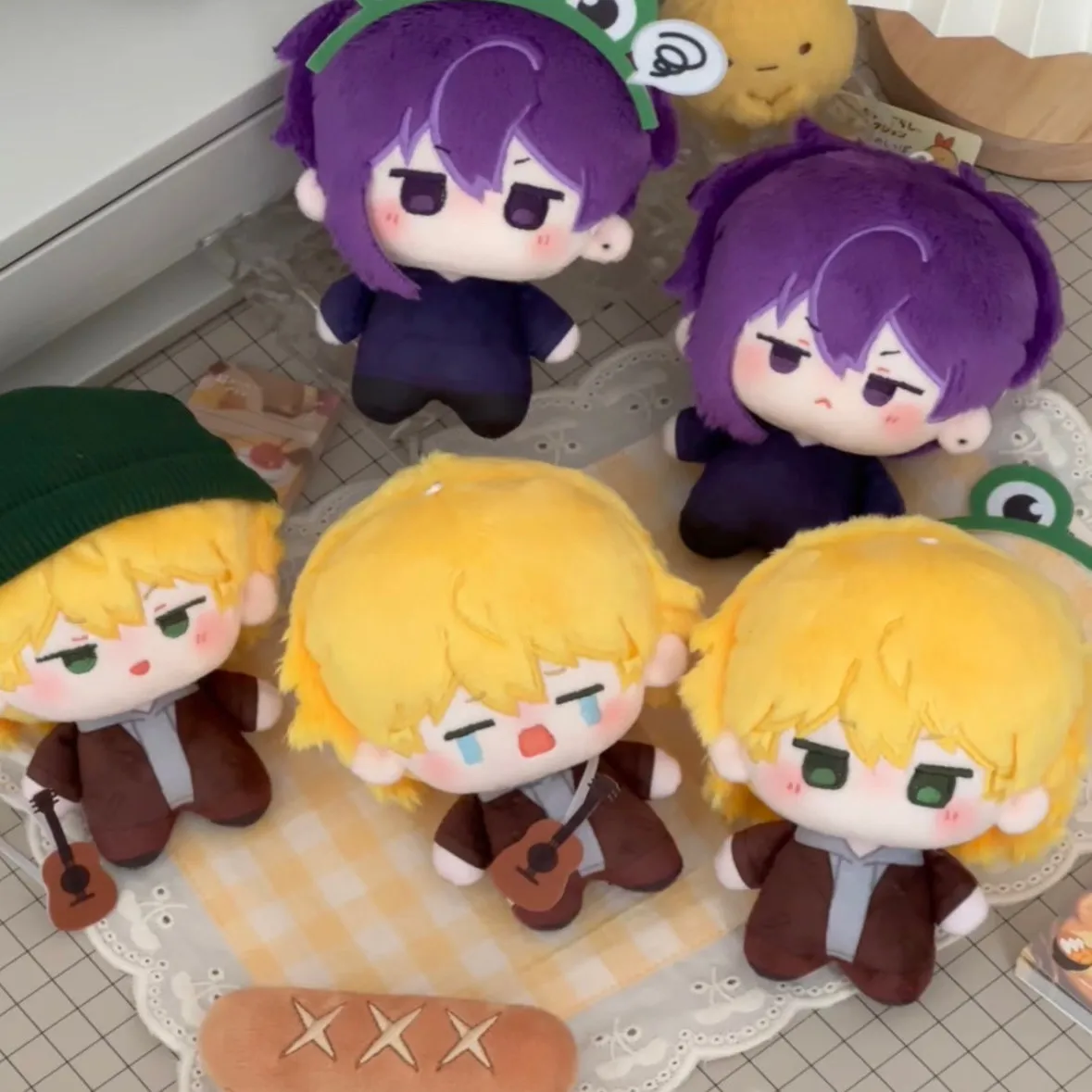 

Stardew Valley Sebastian Sam 10cm Printed Nunu Body Cotton Plush Doll Game Character Stuffed Toy For Collection Gift Anime Fans