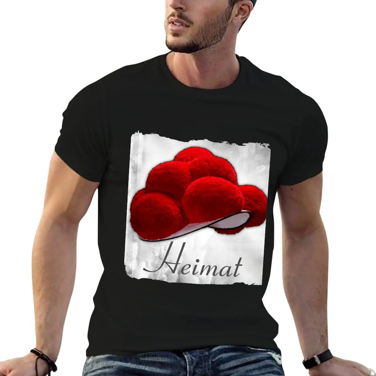 Schwarzwaldhut Bollenhut ART 1.6 المنزل تي شيرت تي شيرت رجل مصمم الرجال تي شيرت القطن 100% رجل تي شيرت للرجال تي شيرت غير رسمي