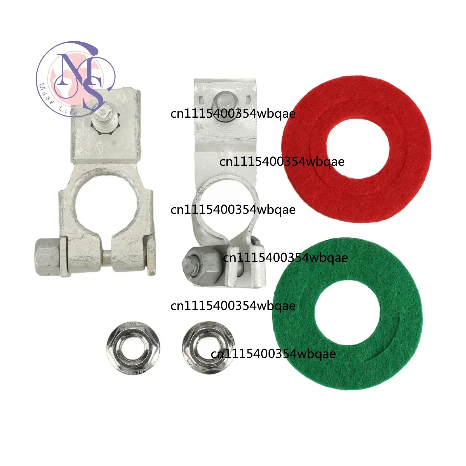 ZOCI-FOR-Auto Car Battery Terminal Clamp Positive Negative Pole Screw Connector Repair Replacement Part