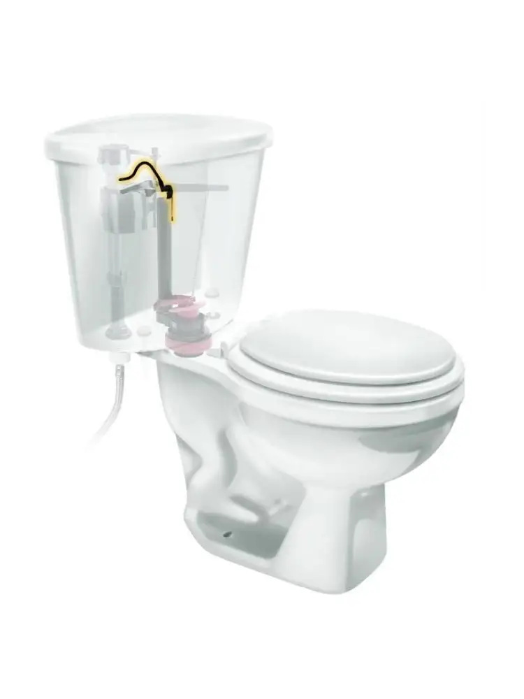 

3Pcs Toilet Cistern Refill Hose Toilet Water Refill Hose and Clamp for 100, 200, 200A, 400A Replacement Part