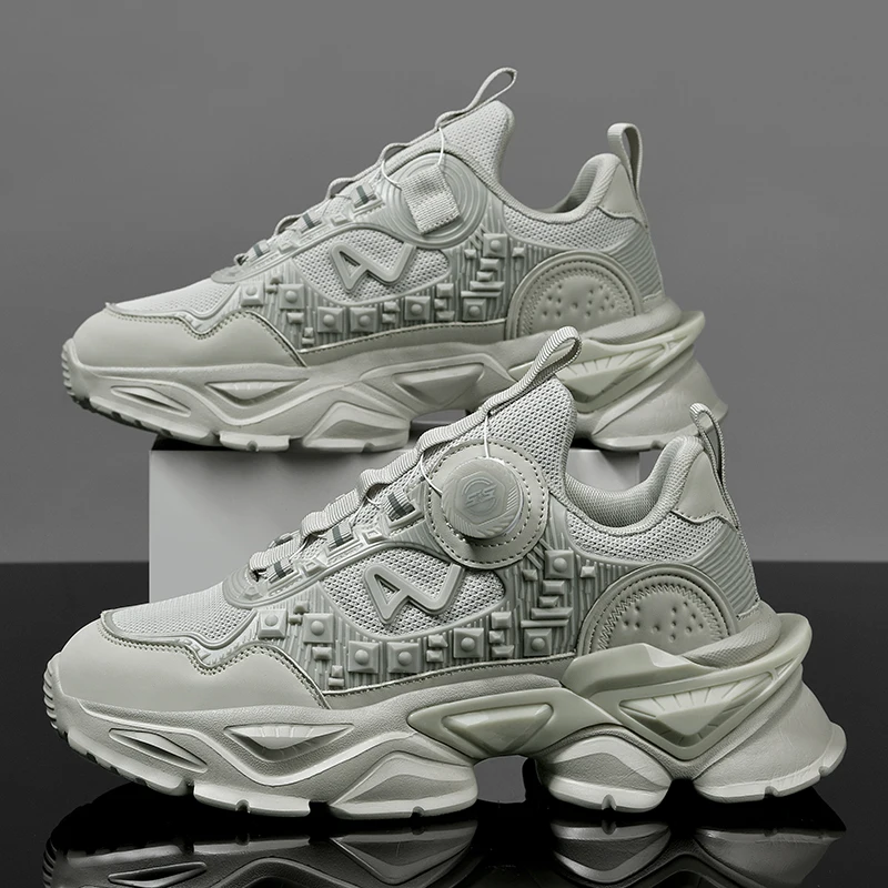 

Men's casual breathable speed runing shoes comfortable four season outdoor wear-resistant sneakers soft-sole racing sports shoes