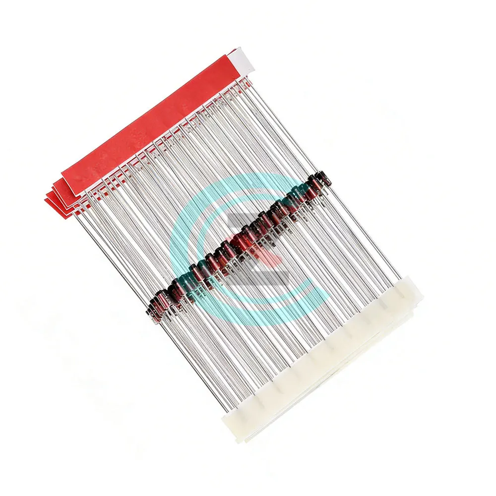 100pcs 0.5W Zener diode 500MW DO-35 1/2W BZX55C 2.4V 2.7V 3V 3.3V 3.6V 3.9V 4.3V 4.7V 5.1V 5.6V 6.2V 6.8V 7.5V 8.2V 9.1V 10V