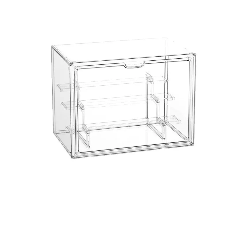 

Витрина для хранения слепых коробок Прозрачный пыленепроницаемый ящик для хранения фигурок Витрина для кукольной модели