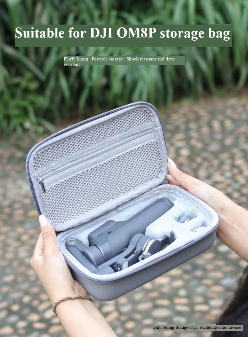 Carrying Bag for DJI Osmo Mobile 8P Accessories Portable Box Handheld Suitcase Cover DJI Osmo 8 Pro Accessories OM 8p Pouches image 4