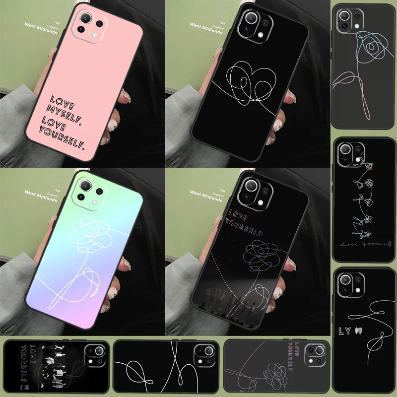 Чехол Love Yourself для Xiaomi 13 14 15 Ultra 11T 12T 13T 14T Pro POCO X7 Pro X3 X5 F5 F6 M6 X6 Pro Cover Чехол Love Yourself для Xiaomi 13 14 15 Ultra 11T 12T 13T 14T Pro POCO X7 Pro X3 X5 F5 F6 M6 X6 Pro Cover