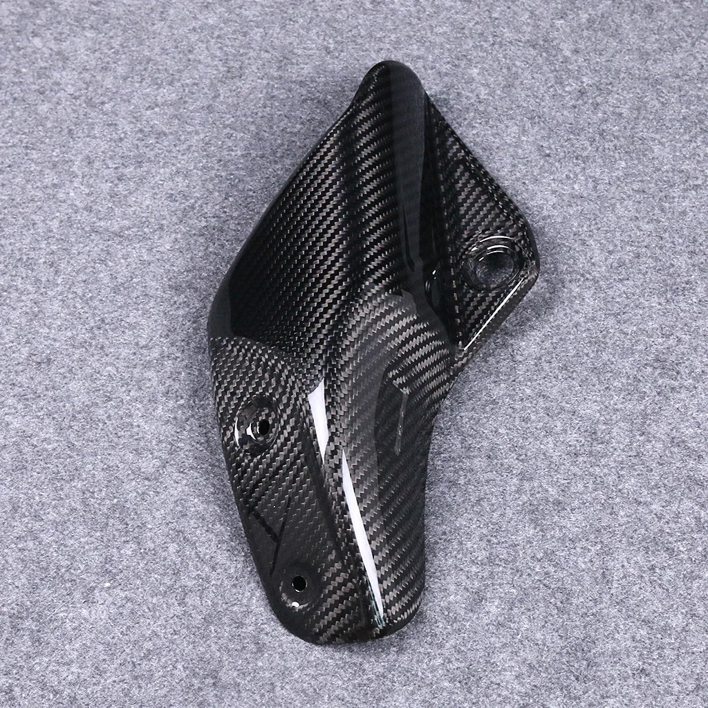 For, Yamaha MT-10 FZ-10 motorcycle modified carbon fiber exhaust pipe protective cover/cover *