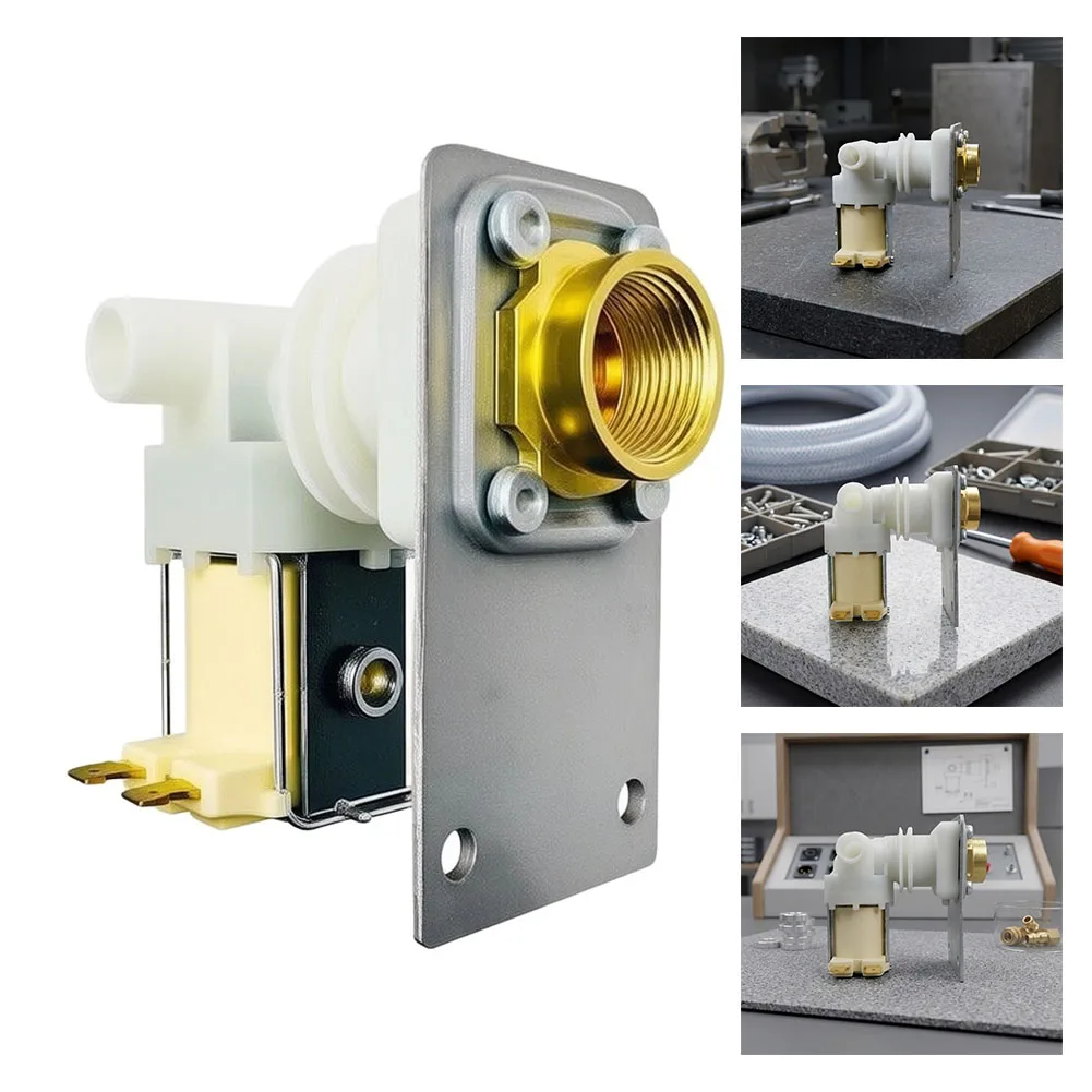 1pcs Inlet Valve 040003579 For Manitowoc Ice Maker Machine Replacement Part 33129042 Plastic Solenoid Control Component