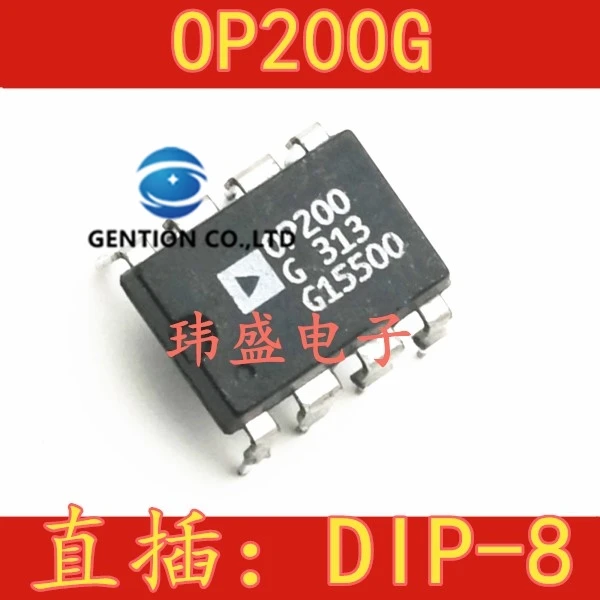 

10 шт. OP200G OP200GP OP200GPZ в двойной операционный усилитель DIP-8 в наличии 100% новый и оригинальный