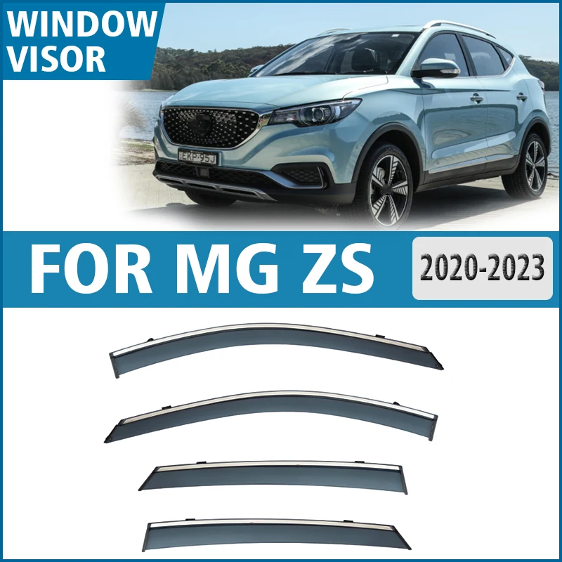 

Автомобильные аксессуары для MG ZS 2020-2023, козырек для окон, защита от дождя, дождевик для окон, дефлектор, навес, отделка, щит для вентиляционного отверстия