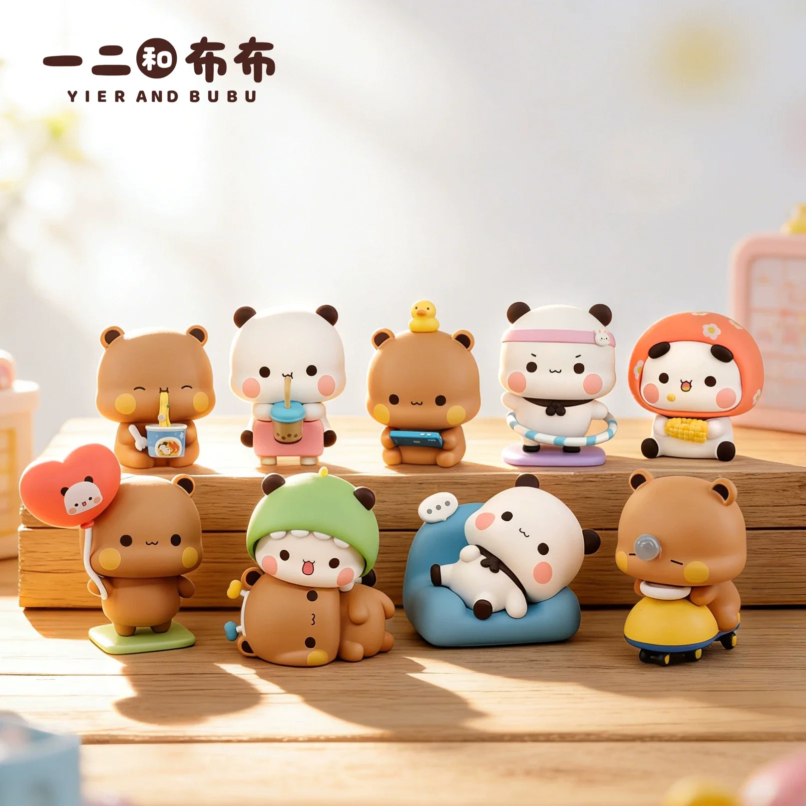Genuine Dudu And Bubu Blind Box Series Busy Being Cute Lovely