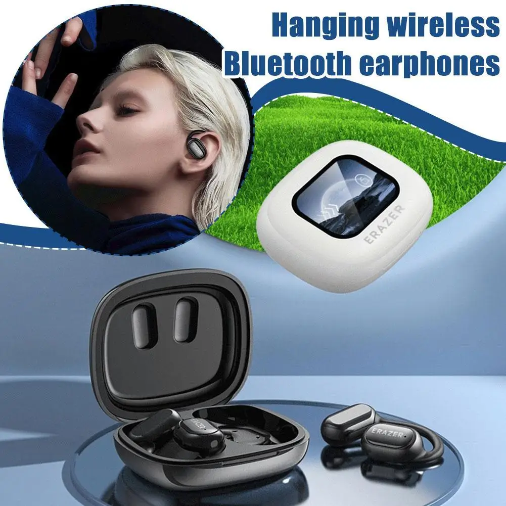 Miracle Person XP2 Full-color Smart Touch Screen Noise Reduction Open Hanging Ear True Wireless Bluetooth Headset