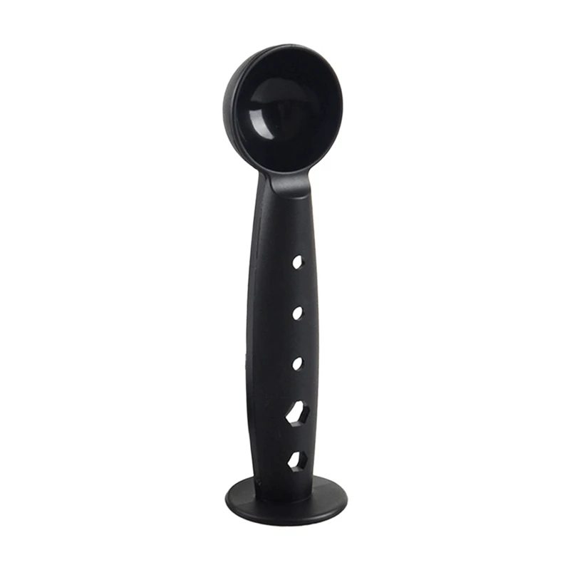 Espresso Tamper With Measuring Spoon, Multifunctional Coffee Bean Press For Coffee Maker - 49Mm