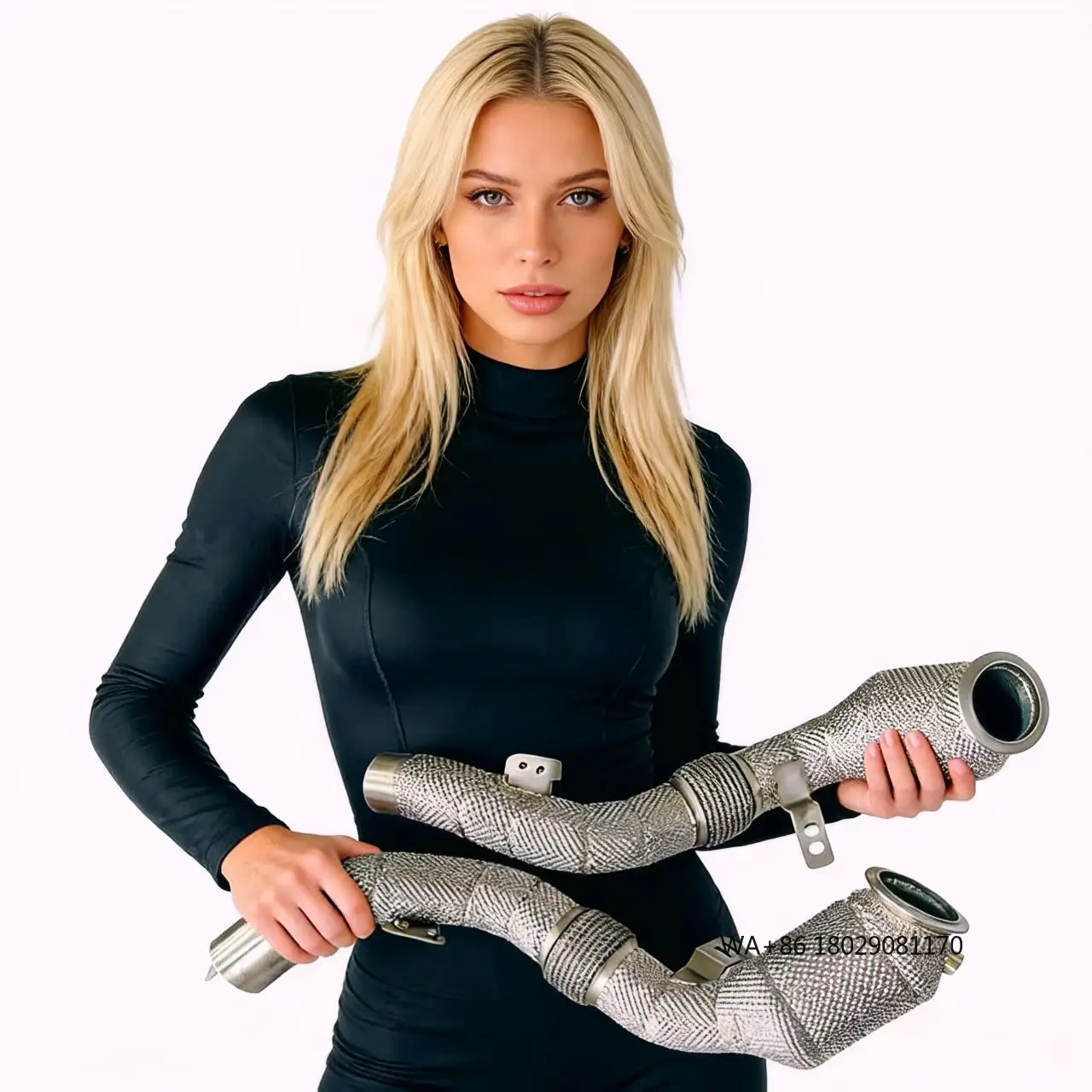 

Perfectly Customized Performance Exhaust Downpipe Specifically Designed for 750i (F01/F02) 4.4T 2012-2016 Catalytic Downpipe