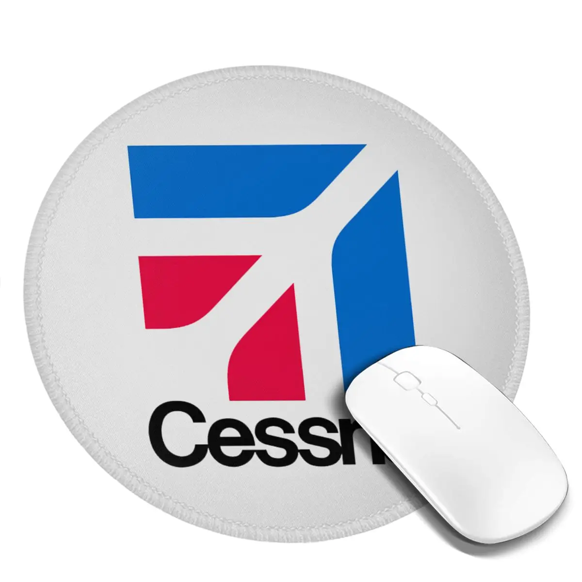 

Круглый коврик для мыши с логотипом Cessna, коврик для клавиатуры и мыши, игровой коврик для ноутбука, офисные аксессуары, настольные коврики