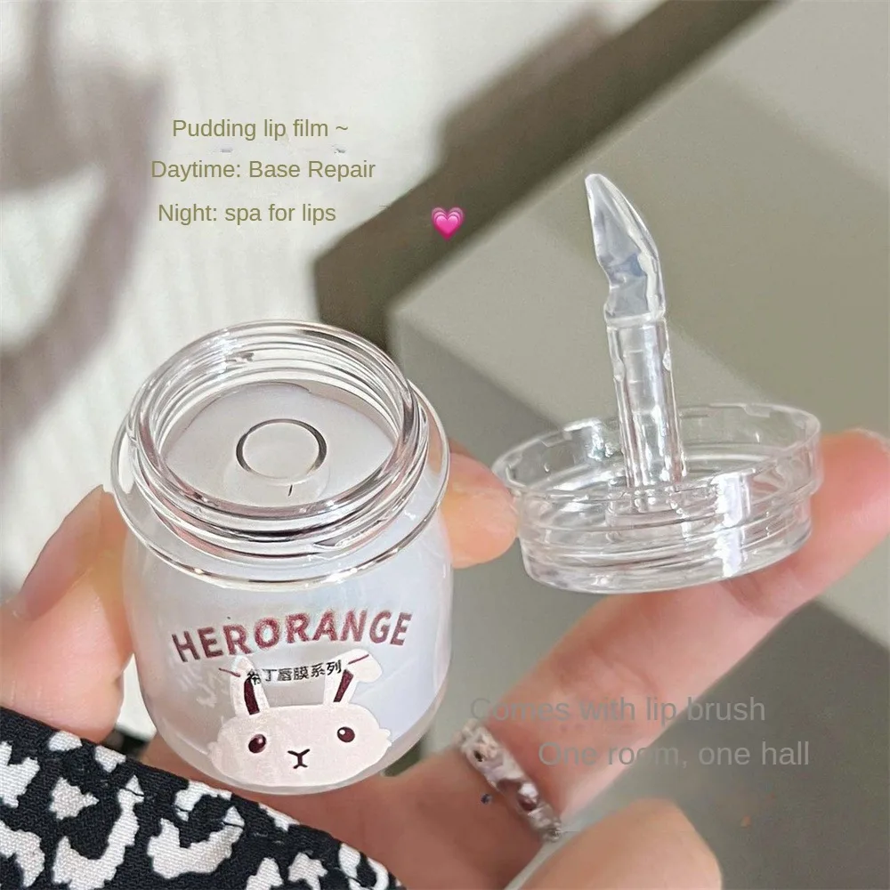 Hydraterende Lippenbalsem Hydraterende Zijdezachte Revolutionaire Lippenstift Primer Voor Gladde Toepassing Konijnenpudding Lipmasker Schoonheid