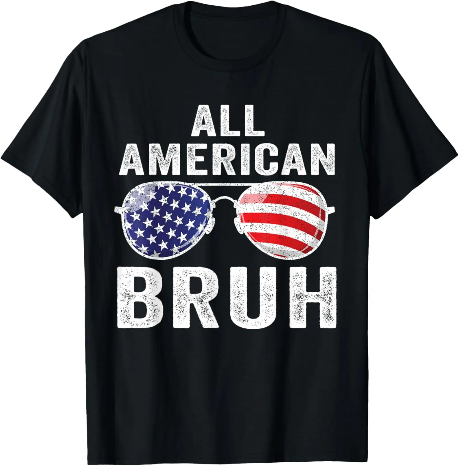 

All American Bruh 4th Of July Boys Patriotic Men Teens Kids T-Shirt Men's A1and women's T-shirts