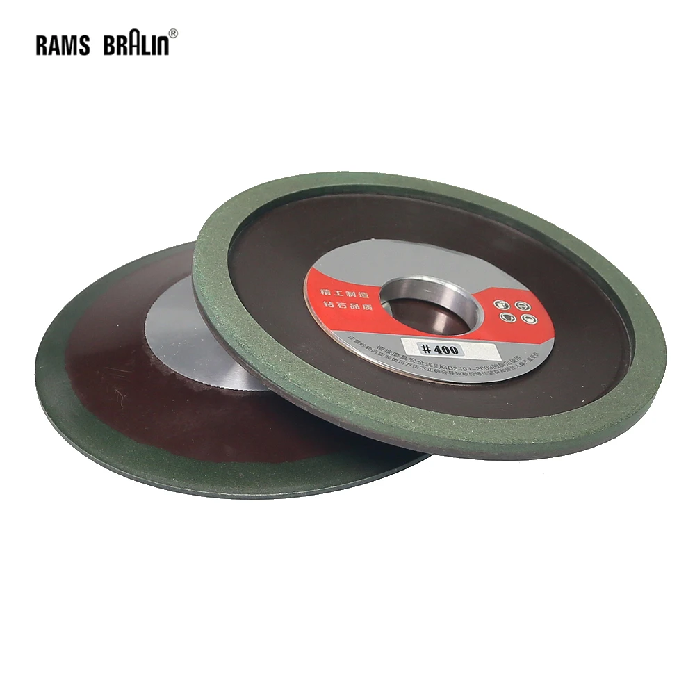 150*32*10*2/5mm Premium Diamond Resin Abrasive Wheel for Alloy Steel Ceramic Glass Jade CBN Polishing