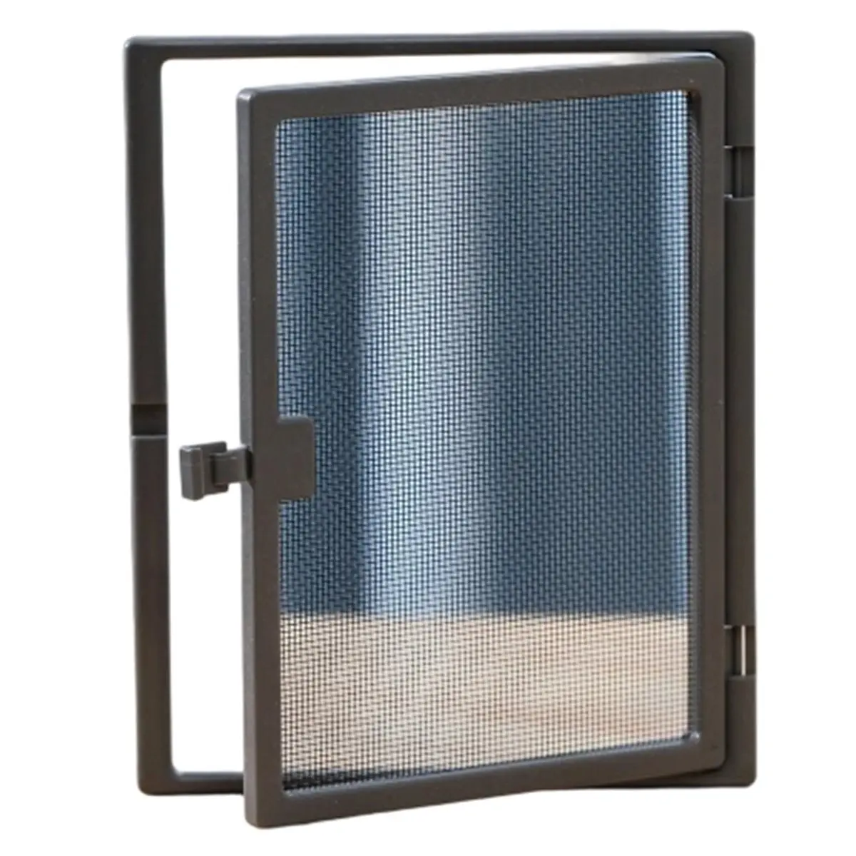 A20I Window Screen with Small Window, Enhanced Wind Resistance, Easy Installation Grey