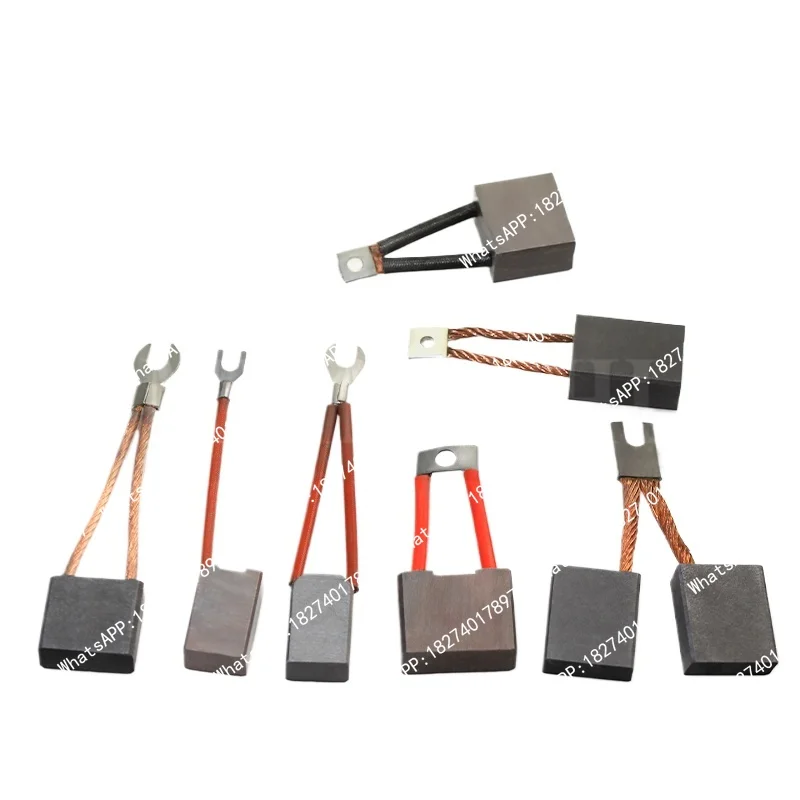 2PCS Electric Forklift Stacker Forklift Truck Carbon Brush 6/8/9/10/12.5/16  20  25  30  32
