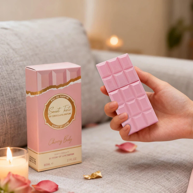 Zoete chocolade eau de cologne unisex langhoudende geur_voghion.com