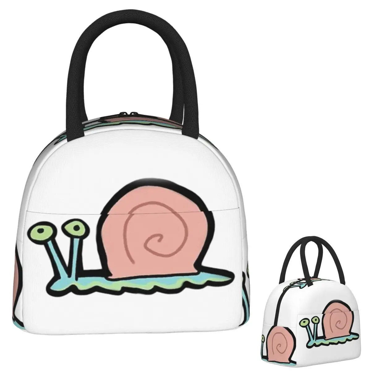 

GARY Snail Insulated Lunch Bag for Women Children Portable Food Boxes Thermal Lunch Box Tote