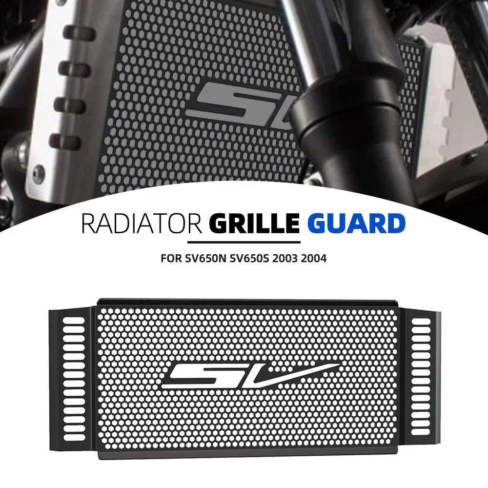 

FOR Suzuki SV650N SV650S 2003 2004 Motorcycle Accessories High Quality Radiator Grille Oil Cooler guard Tank Cover Protection