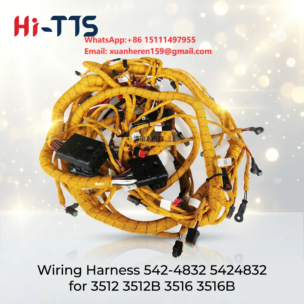 Wiring Harness 542-4832 5424832 for 3512 3512B 3516 Engine Construction Machinery Parts
