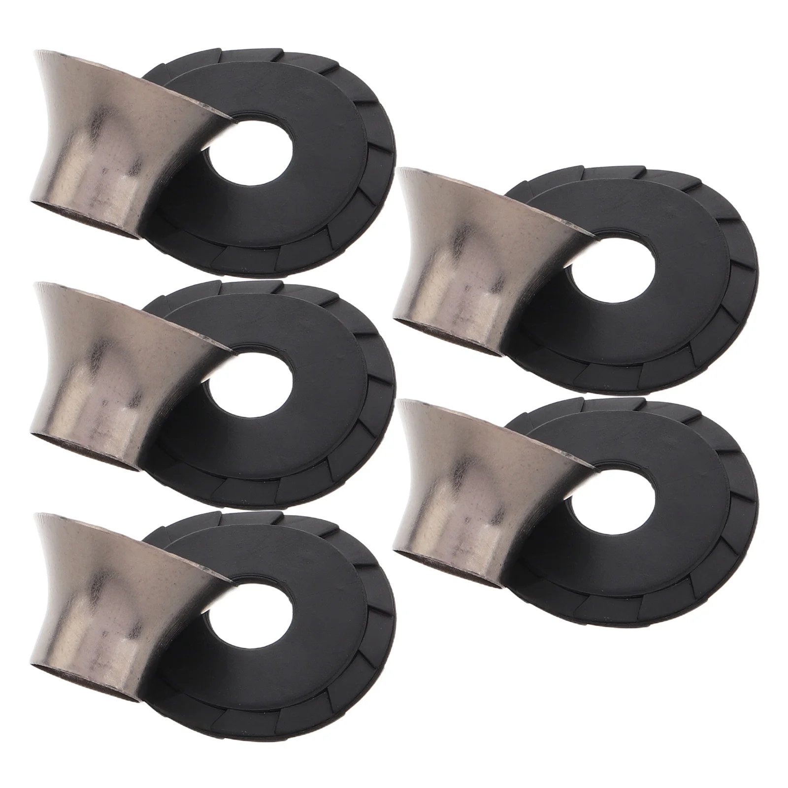 

5 шт., металлическая крышка для наконечника, водонепроницаемая, простая в установке, сменная крышка для зонта, аксессуары для ремонта зонта