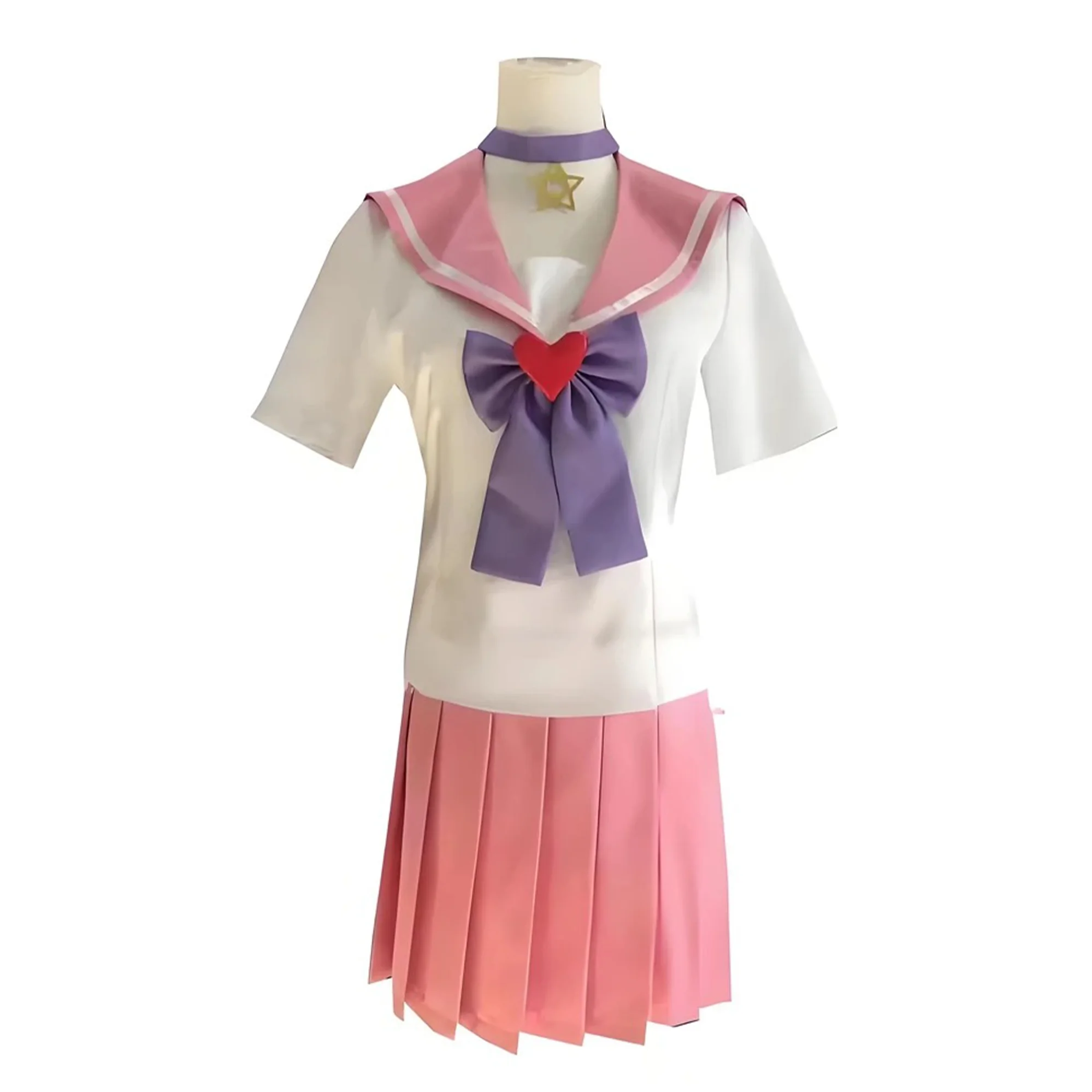 

Унисекс Menhera Yamikawaii Cos Sakurai Touko Косплей Костюм Аниме Вечеринка Kawaii JK Униформа Одежда на Хэллоуин