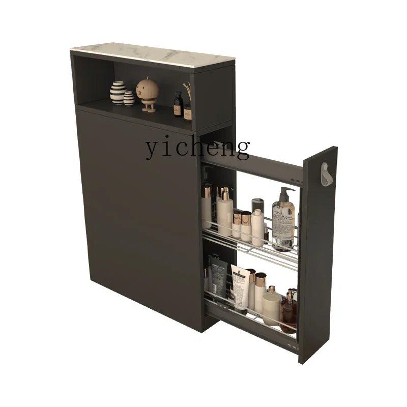 

TQH bathroom side partition cabinet multi-functional storage cabinet hand sink side decorative locker