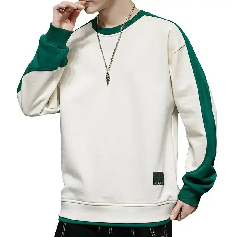 Men's  Golf Wear Hoodies Clothing Hip Hop Spring Autumn Loose Pullover Streetwear O-Neck Casual Men Sweatshirt