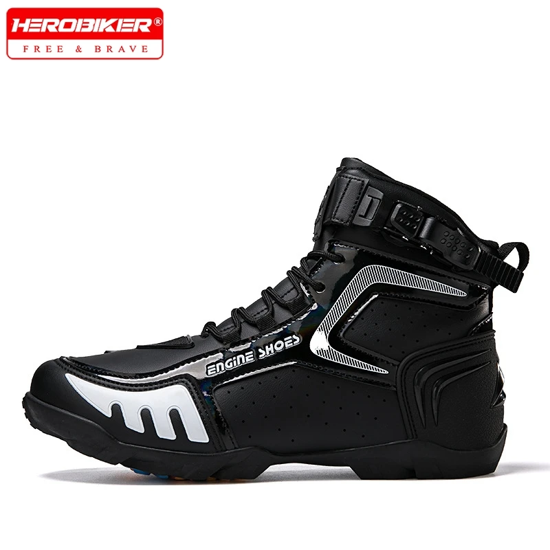 BreathableMotorcycleShoesNewMenMotosAntiSlipRidersBootsMotocrossRidingAnkleBootsMotorbikeRacingShoes-AliExpress201355758