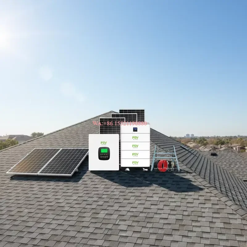 wmwmnu Complete Photovoltaic System 5KW 10KW 20KW 30KW Household Full Roof Installation off Grid Solar System Hybrid Power